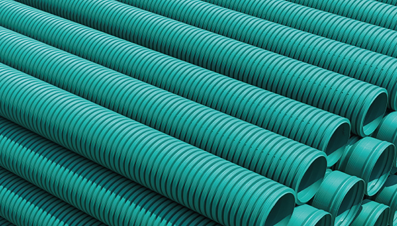 聚氯乙烯（改性无水磷石膏）W型排水管