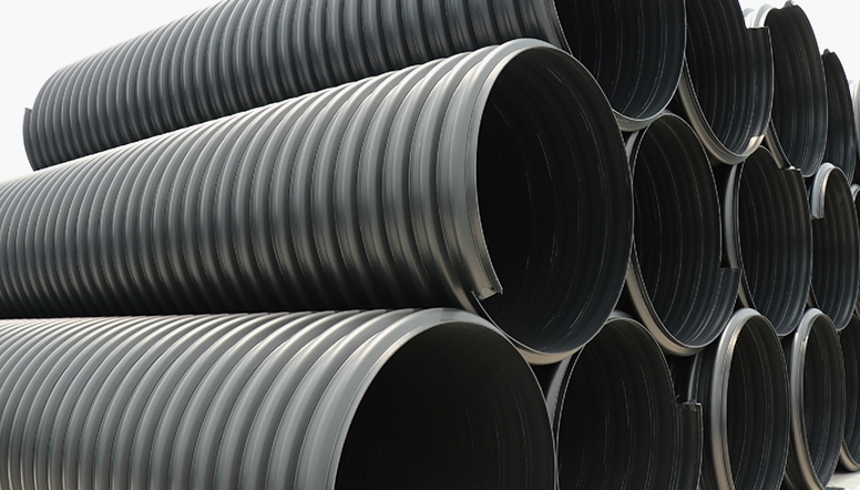 HDPE钢带增强螺旋波纹管